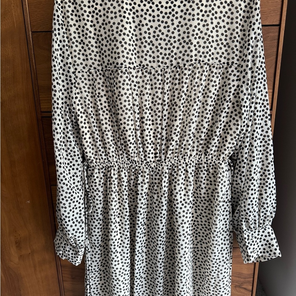 H&M DRAWSTRING-DETAIL DRESS Size M - Picture 5 of 9